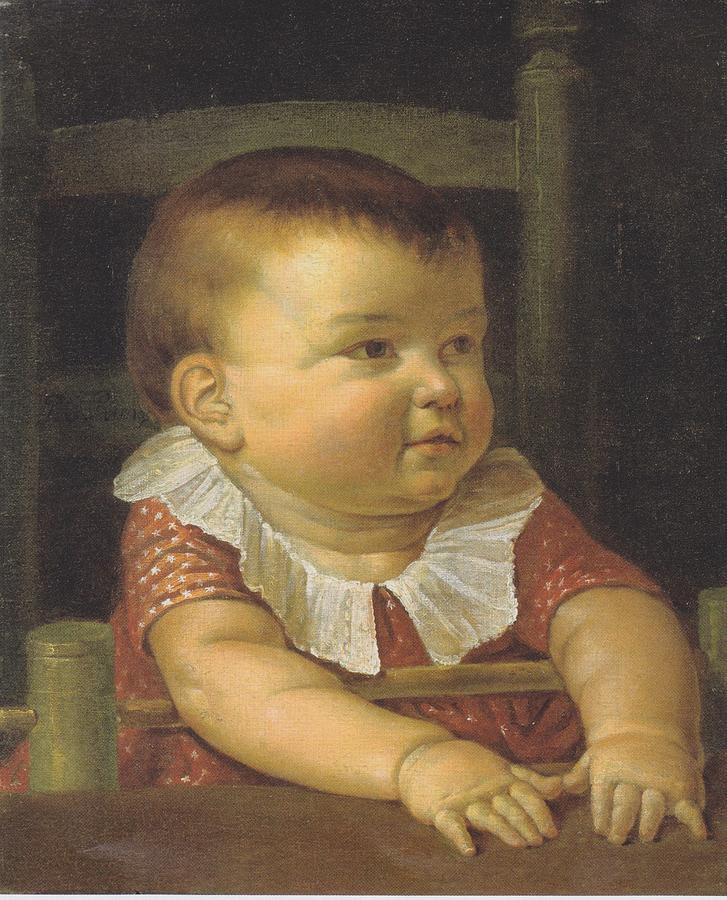 Portrait Painting - Portrait of Otto Sigismund by Philipp Otto Runge