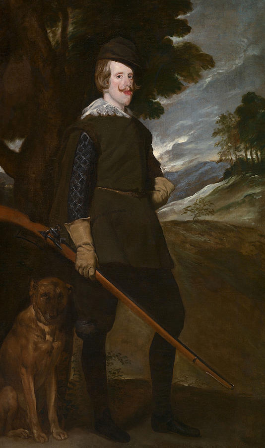 Portrait of Philip IV Painting by Workshop of Diego Velazquez