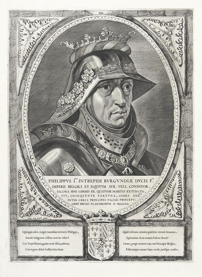 Portrait Of Philip The Good, Duke Of Burgundy, Cornelis Visscher II, After Peter Paul Rubens, After Painting