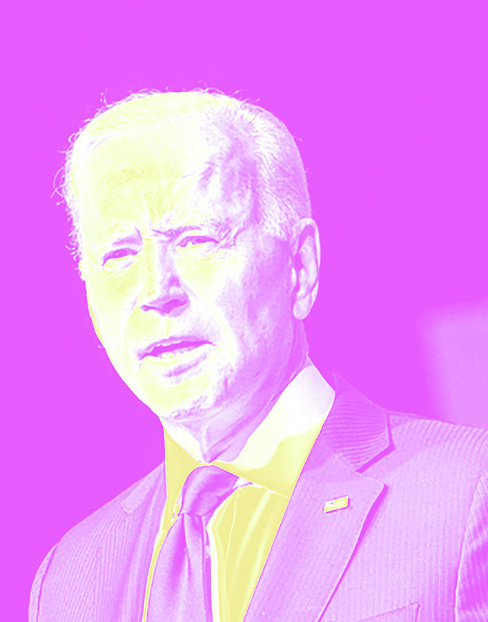 Portrait Of President Joe Biden 3 Digital Art
