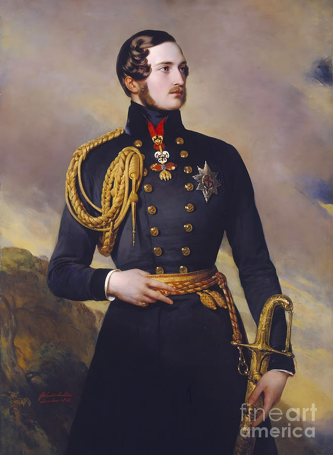 Portrait of Prince Albert of England by Franz Xaver Winterhalter ...