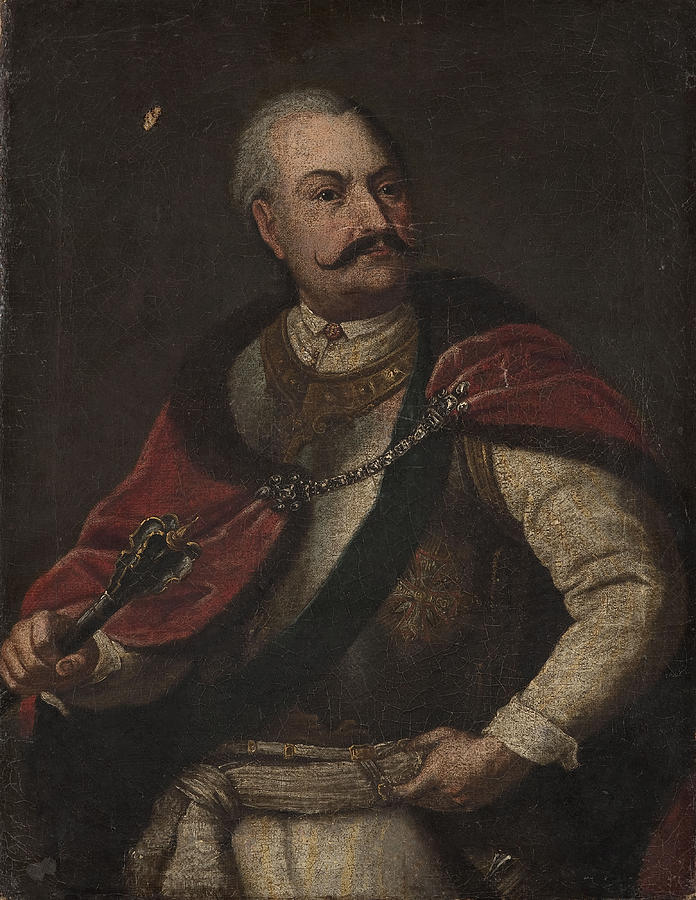 P Painting - Portrait of prince Samuel Korecki by Anonymous