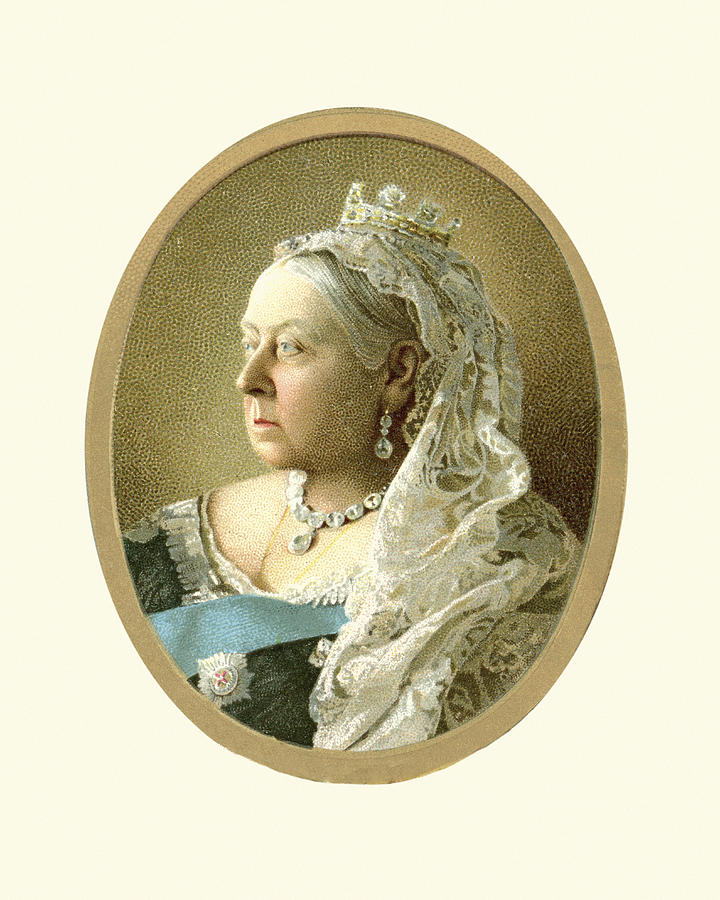 Portrait of Queen Victoria Drawing by Duncan1890