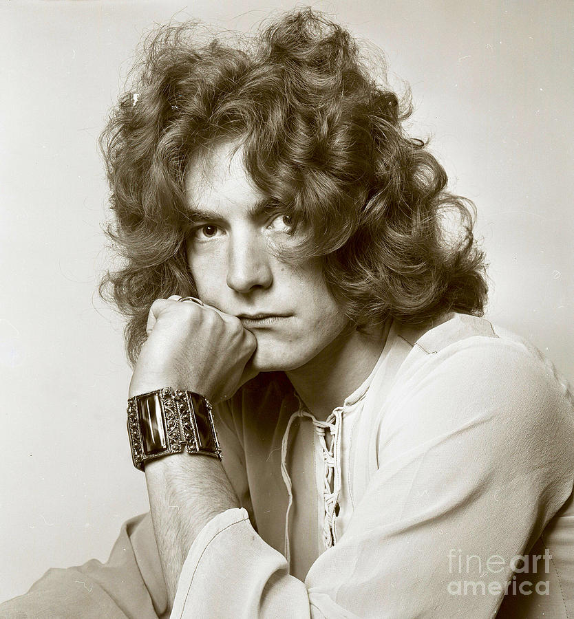 Portrait of Robert Plant Photograph by Diane Hocker - Fine Art America