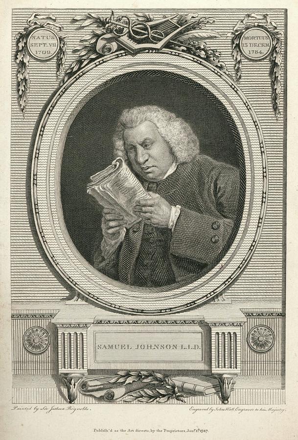 Portrait of Samuel Johnson, Painting by MotionAge Designs