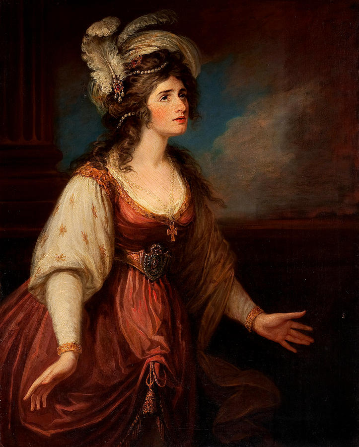 Mrs sarah siddons описание картины