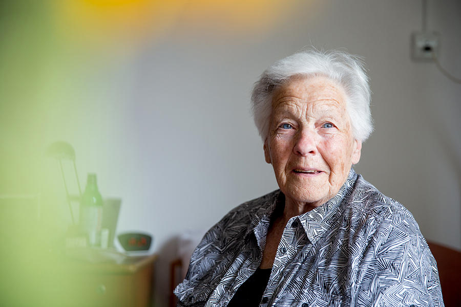Portrait of Senior Lady Photograph by CasarsaGuru