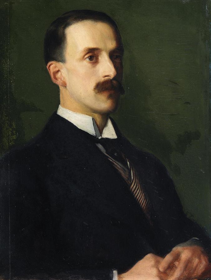 Portrait of Sir Hugh Lane Painting by Sarah Cecilia Harrison | Pixels