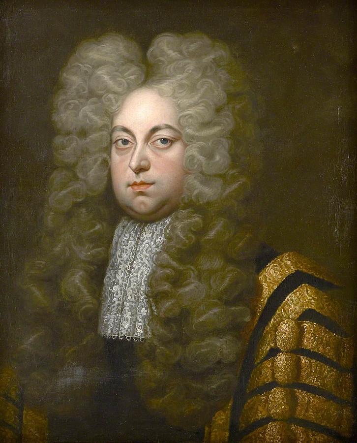 Portrait of Sir Nathan Wright Lord Chancellor Painting by John ...