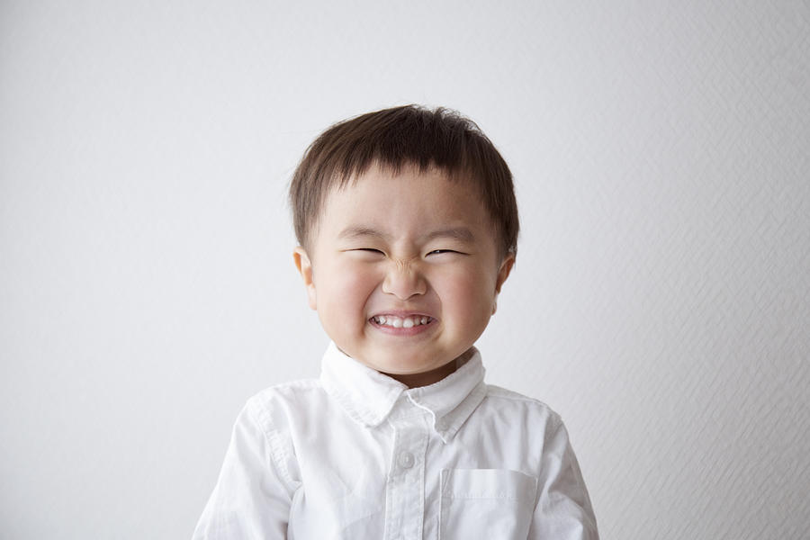 Portrait of smiling boy Photograph by Kohei Hara