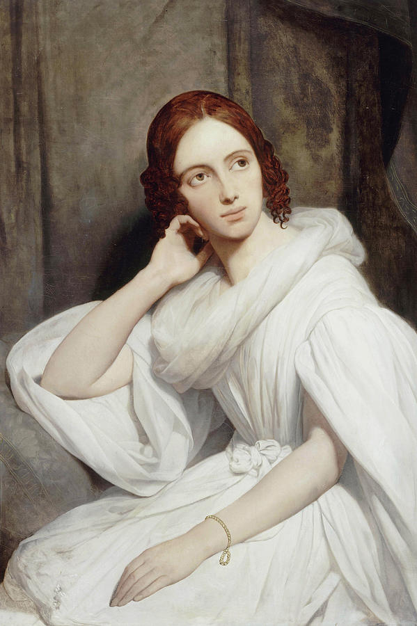 Portrait of Sophie Marin Painting by Ary Scheffer