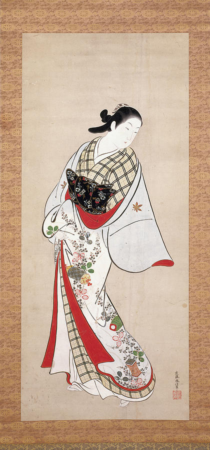 Portrait of Takao 1735 Kondo Katsunobu Painting by Artistic Rifki