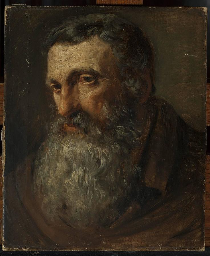 Portrait Painting - Portrait of Teodor Kobylanski  by Michal Plonski