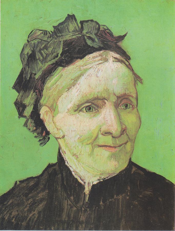Vincent Van Gogh Painting - Portrait of the Artists Mother by Vincent van Gogh