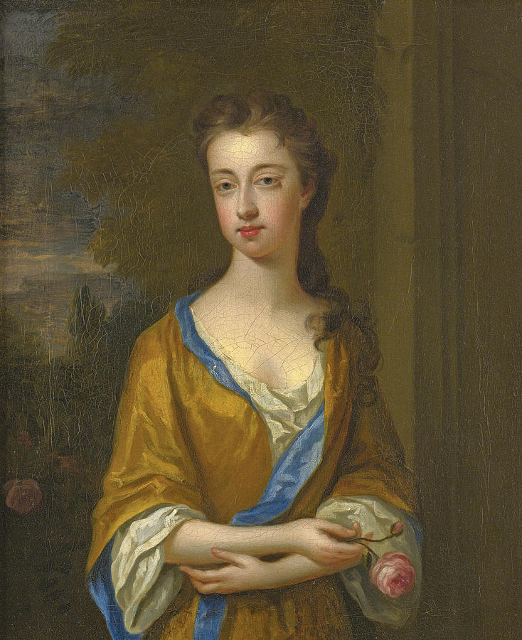 Portrait of the Duchess of Newcastle Painting by Godfrey Kneller