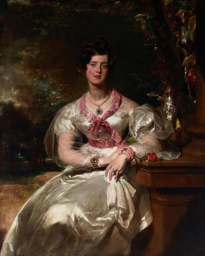 Portrait of the Honorable Mrs Seymour Bathurst Painting by Sir Thomas ...