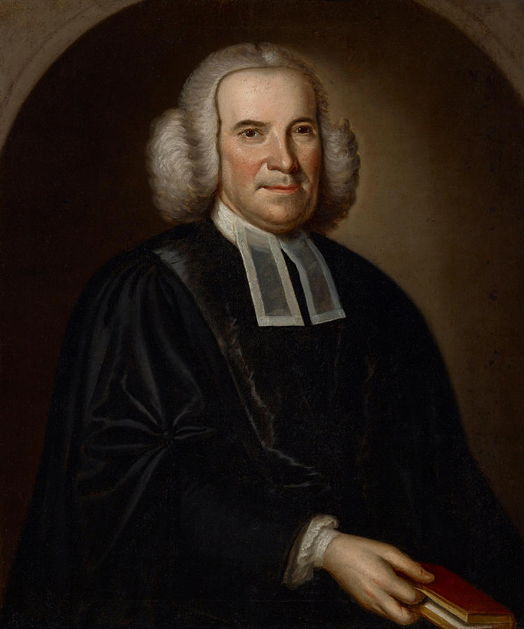 Portrait Of The Reverend Dr Samuel Finley Painting By John Hesselius 