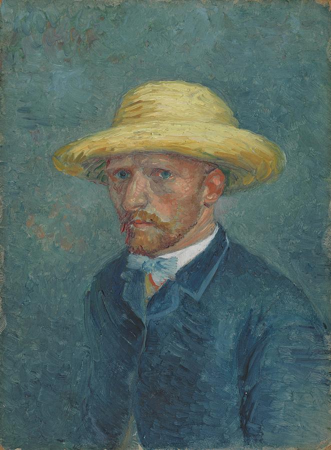 Van Gogh Museum Painting - Portrait of Theo van Gogh, 1887 by Vincent van Gogh