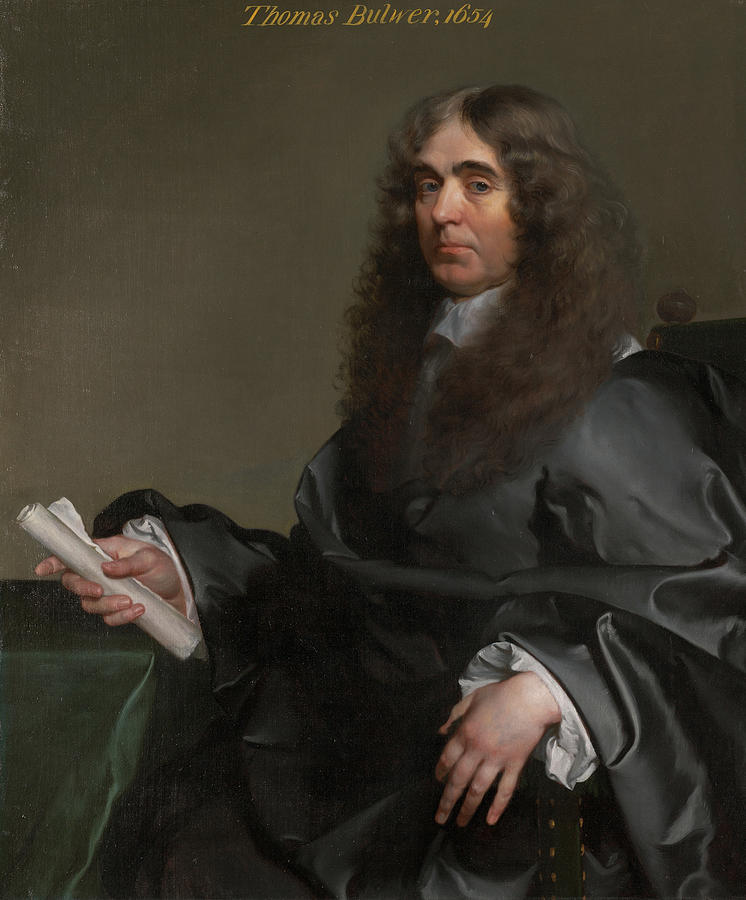 Portrait of Thomas Bulwer Painting by Gerard van Soest