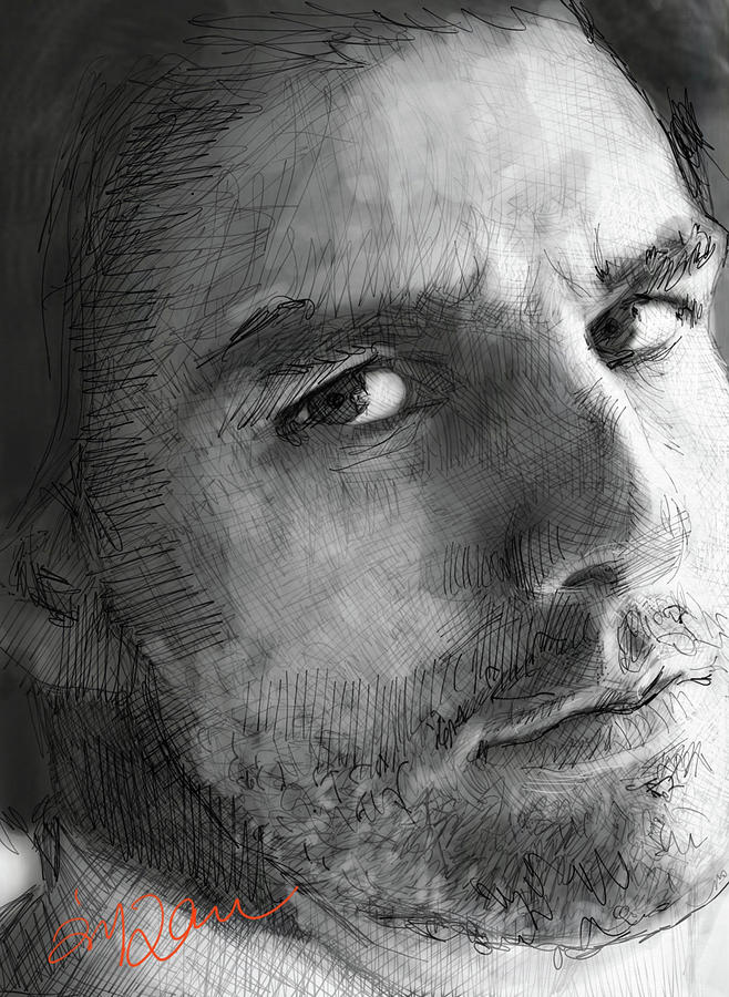 Tom Cruise 1990s Drawing by Georgia Doyle - Pixels