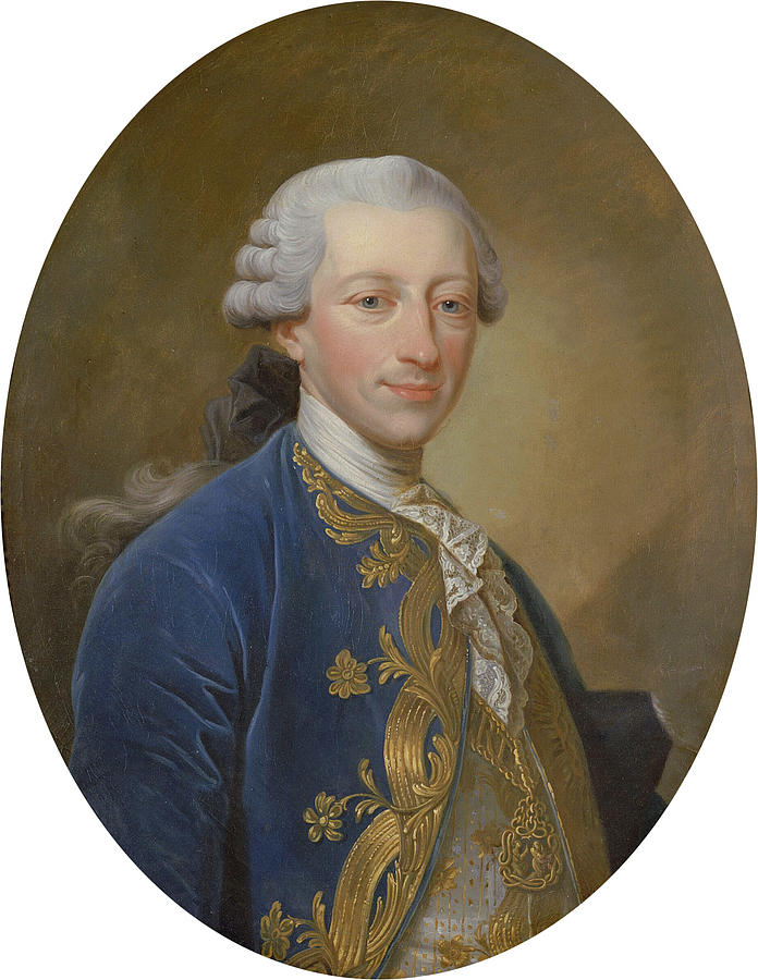 Portrait of Victor Amadeus I II of Sardinia 1726-1796 Painting by ...