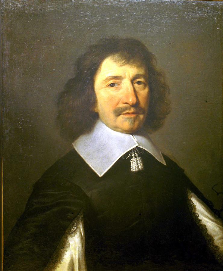 Portrait of Vincent Voiture 1597-1648 Painting by Philippe de ...