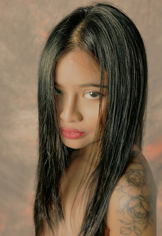 Portrait of young nude asian photograph by mark gomez pixels