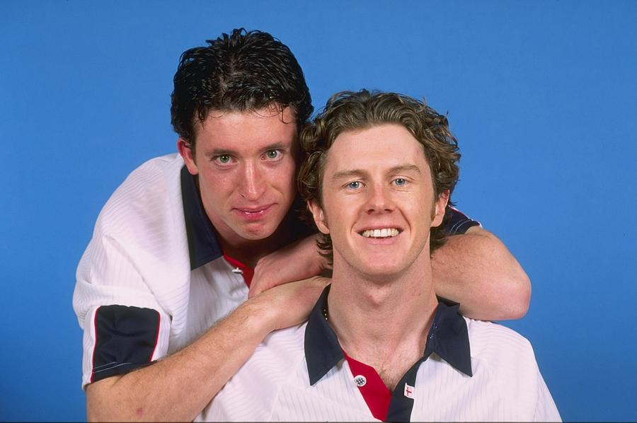 Portraits of Robbie Fowler (left) and Steve McManaman... Photograph by Stu Forster