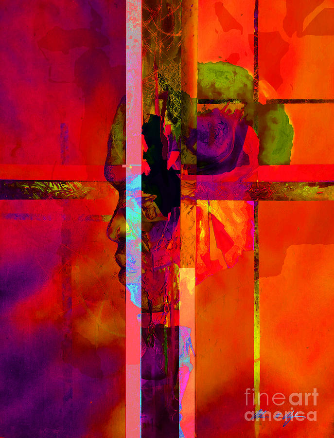 Portraits of the Cross 2 Digital Art by Aldane Wynter