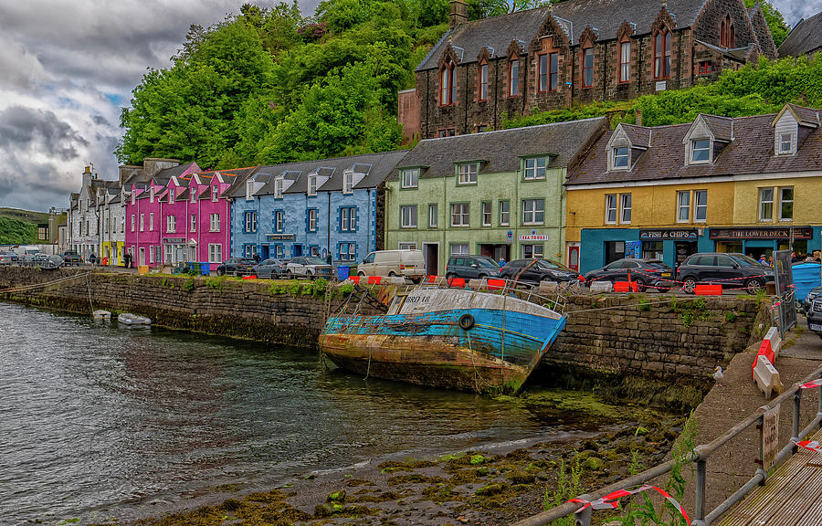 Portree Photograph by Uri Baruch