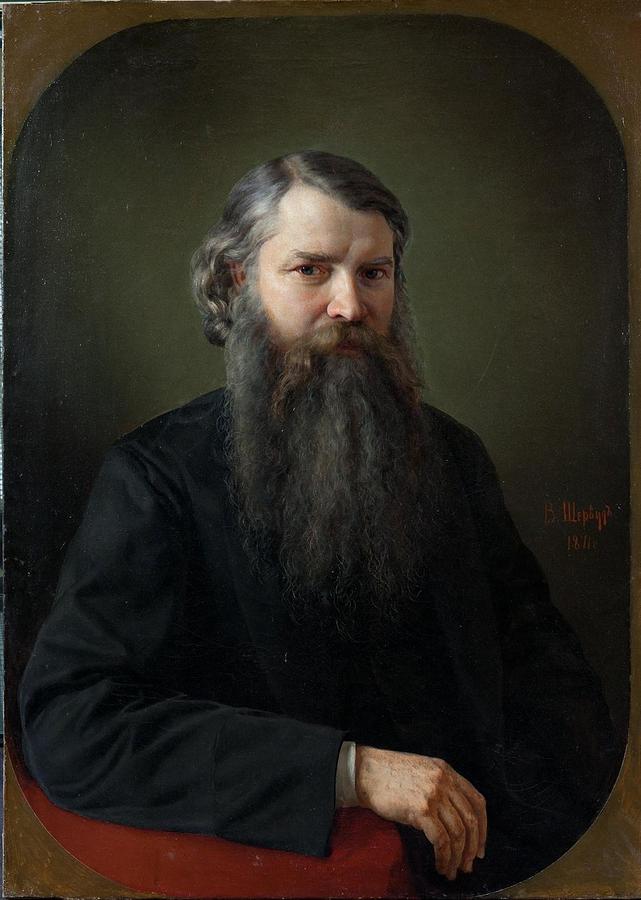Portret istorika pisatelia Ivana Egorovicha Zabelina Painting by ...