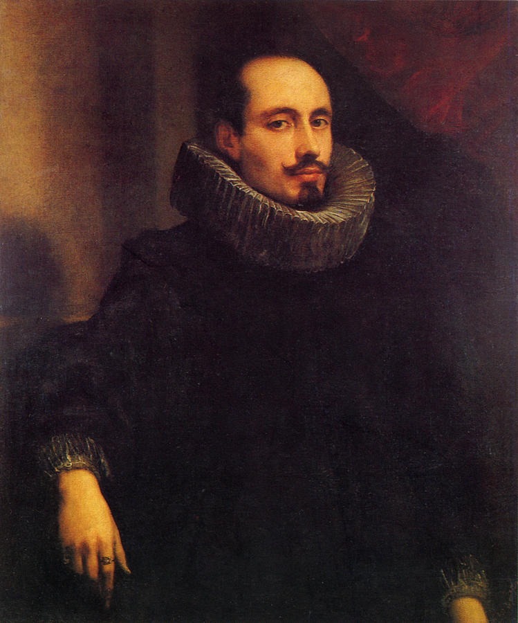 Portret szlachcica Portrait of a Nobleman Painting by Anthony van Dyck ...