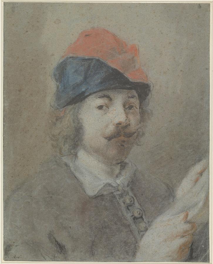 Portret van Jacob Jordaens, Martinus Schouman, after Jacob Jordaens Painting by MotionAge Designs