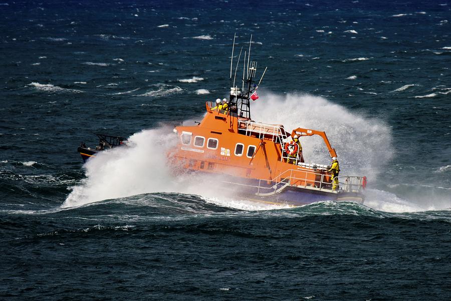Portrush Lifeboat Photograph by Neil R Finlay
