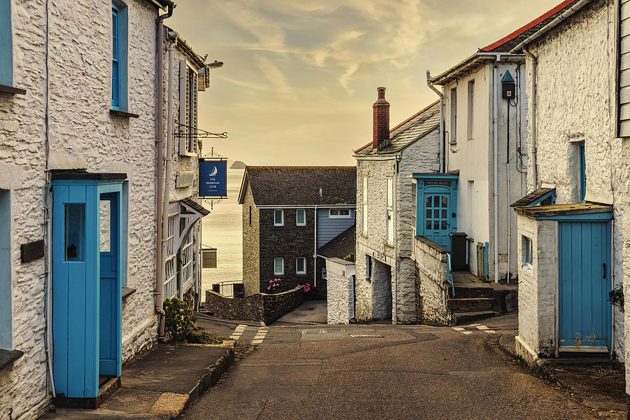 Portscatho street view Photograph by Jim Monk - Fine Art America