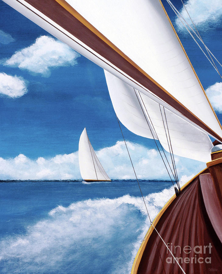 Portside Painting by Patrick Dablow
