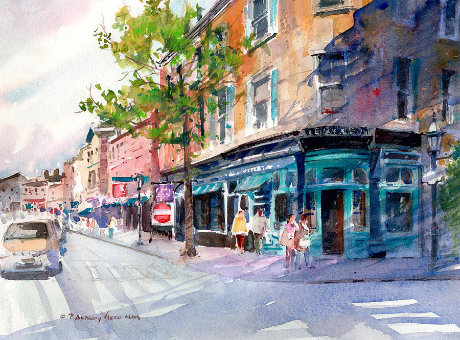 Portsmouth Crossing Painting by P Anthony Visco