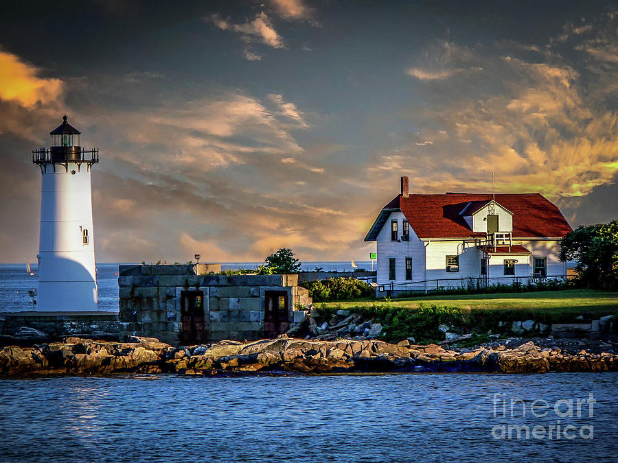 Portsmouth Harbor Light Photograph by Kevin Fortier