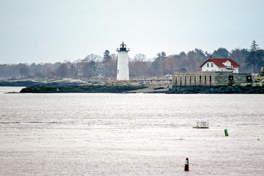 Portsmouth Harbor Lighthouse Photograph by Nautical Chartworks