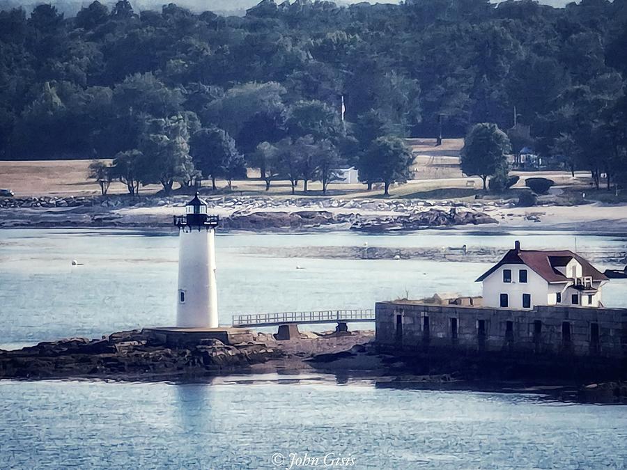 Portsmouth Light/Fort Constitution  Photograph by John Gisis
