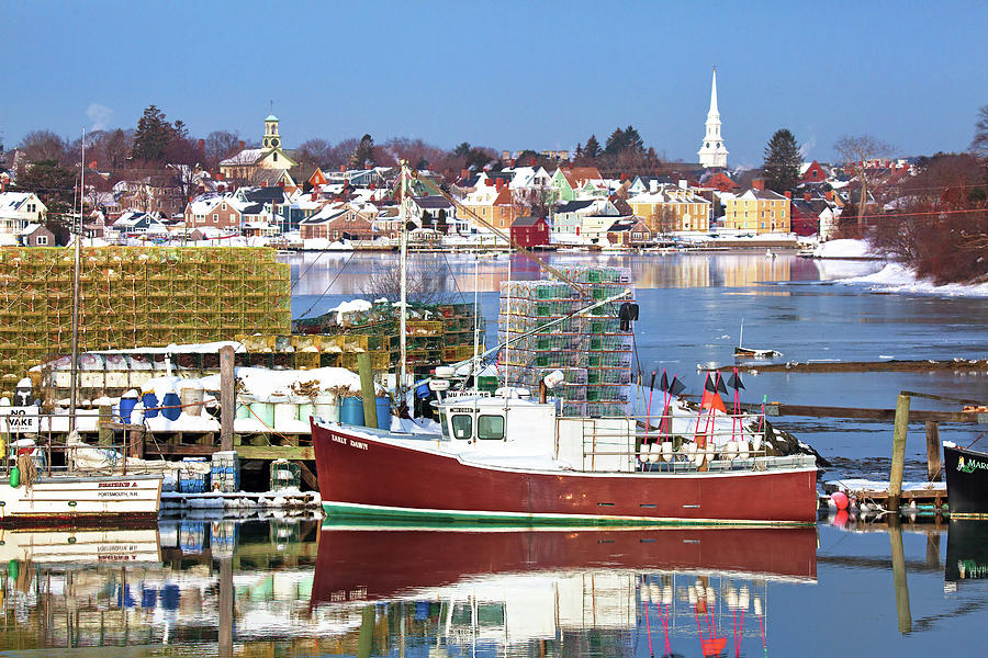 Portsmouth Lobster Boat Photograph by Eric Gendron