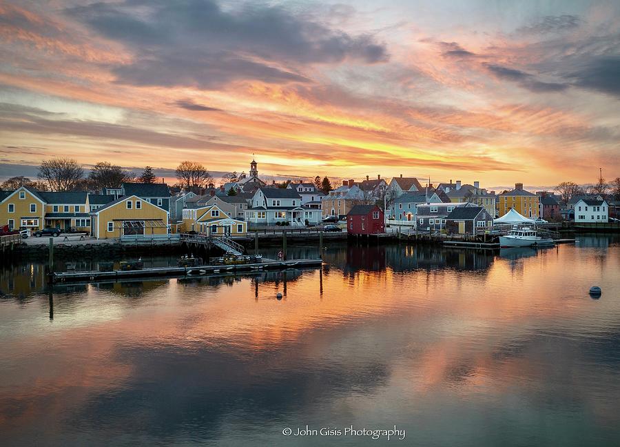 Portsmouth Sunset Photograph by John Gisis - Fine Art America