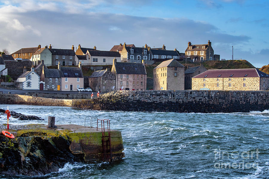 Portsoy Historic Harbour Aberdeenshire Photograph by Tim Gainey