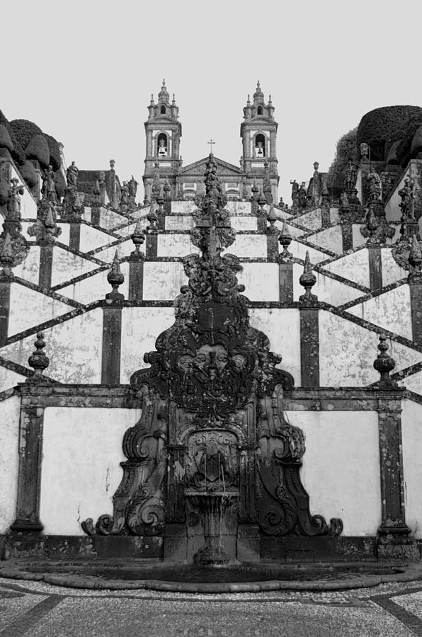 Sanctuaire Nossa Senhora Dos Remedios In Portugal Clviii Photograph