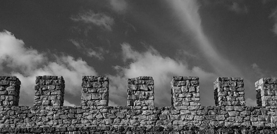 Wall And Sky In Portugal Clxviii Photograph
