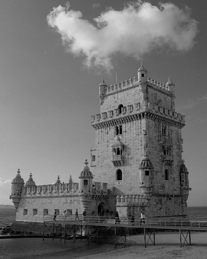 Portugal Lxxx Black And White Photograph