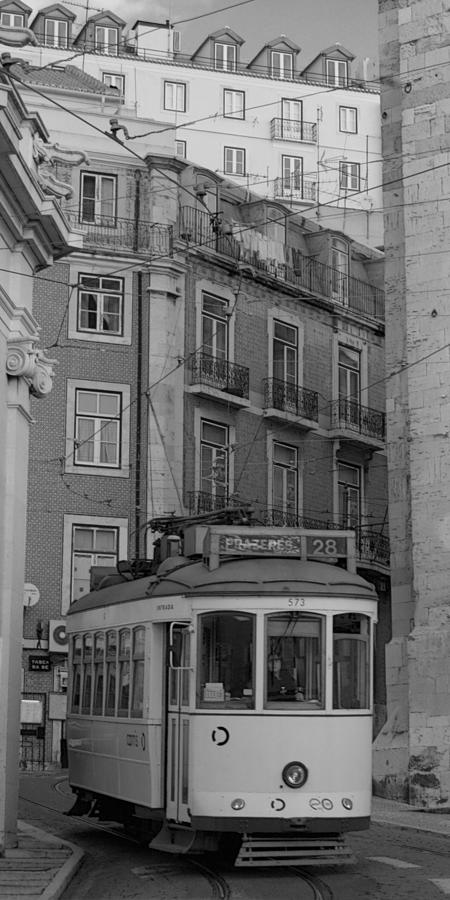 Portugal Xci Black And White Photograph