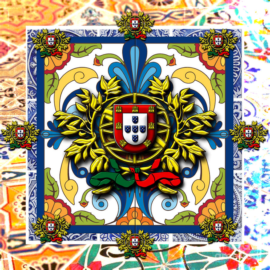 Portuguese folk art Digital Art by Tony Silveira | Fine Art America