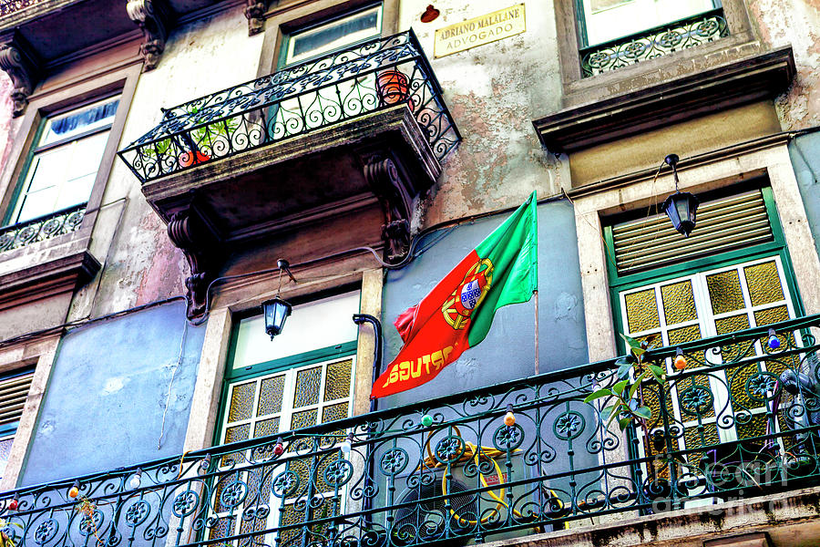 Portuguese Pride in Lisbon Photograph by John Rizzuto Pixels