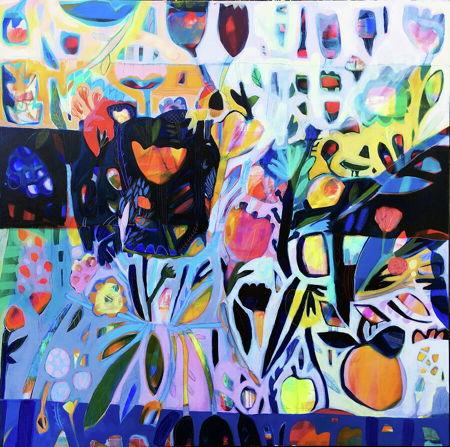 Abstract Painting - Positive Space by Cheri Glover Abstract Painting - Positive Space by Cheri Glover